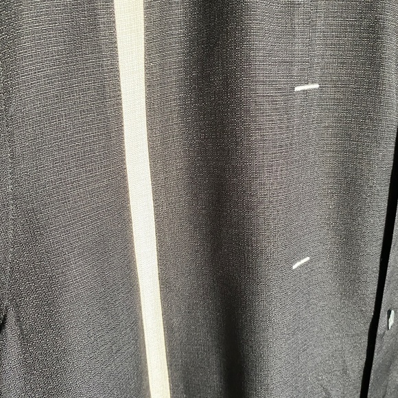 Pronto Uomo Mens Vintage 100% Silk Casual Button Down Shirt Size Large - Picture 6 of 10